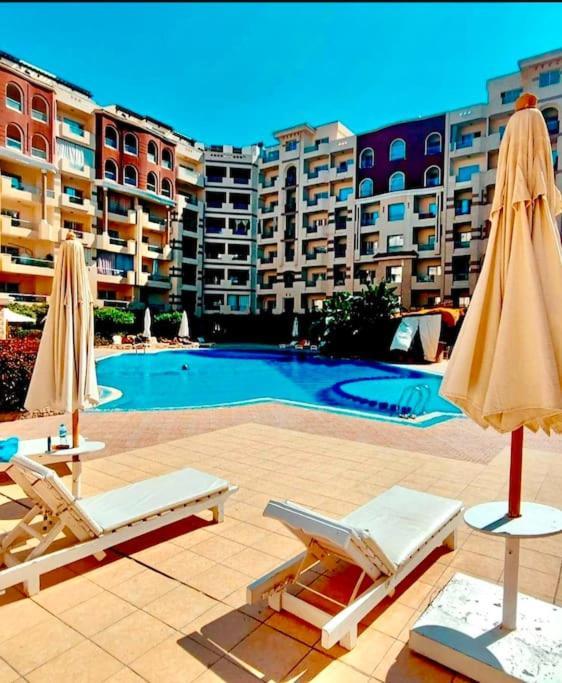 Sunny Studio With 3 Swimming Pools Florenza Hurghada Exterior photo