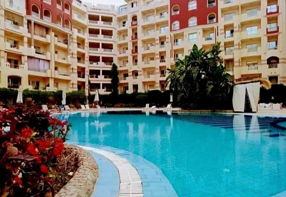 Sunny Studio With 3 Swimming Pools Florenza Hurghada Exterior photo
