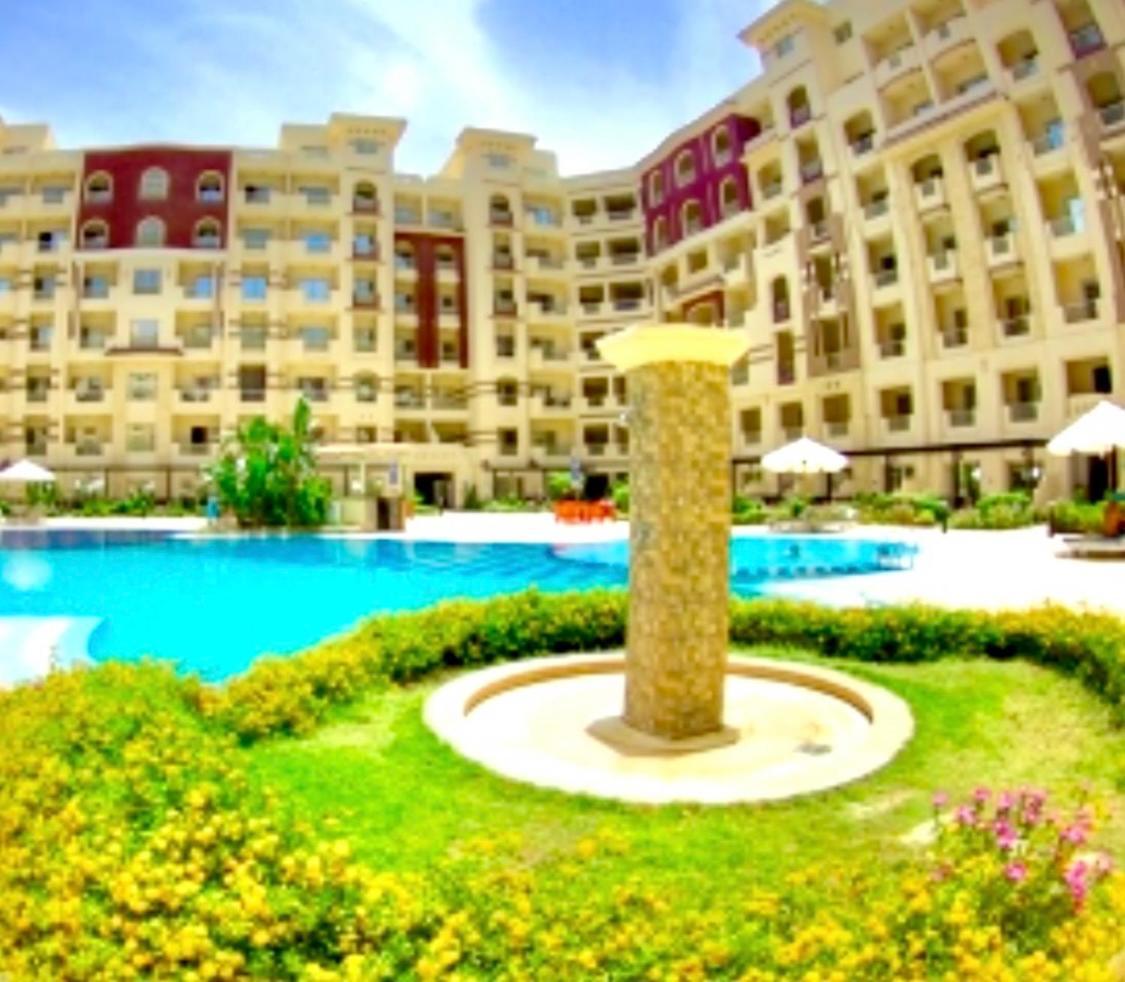 Sunny Studio With 3 Swimming Pools Florenza Hurghada Exterior photo